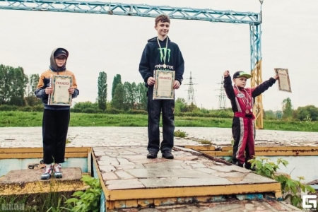 Кременчуцька родина картингістів показала клас в Полтаві