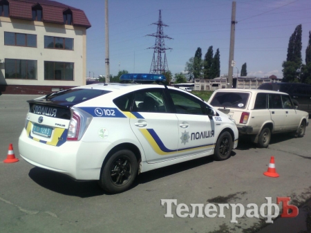 Кременчугские патрульные снова попали в ДТП