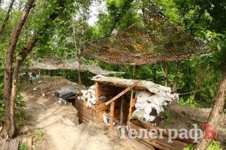 Кременчужанину на передовій подарували прапор США – «тролити» терористів