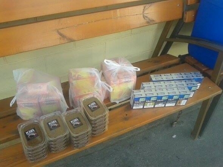 Батальйон "Київська Русь" у Кременчуці завантажили смаколиками