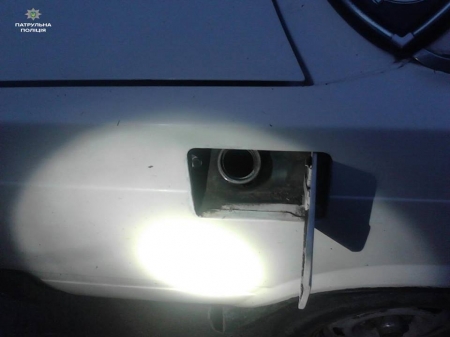 Комсомольчанин приехал в Кременчуг сливать бензин из авто