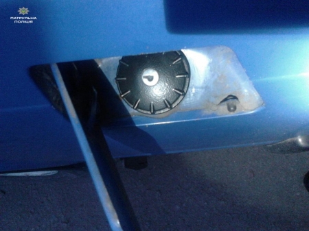 Комсомольчанин приехал в Кременчуг сливать бензин из авто