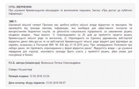 Виталий Малецкий и Константин Жеваго дружно проголосовали под петицией мэру Кременчуга