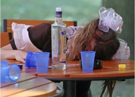 В Кременчуге после последнего звонка 4 школьников попали в больницу с алкогольным отравлением