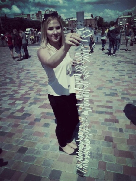 Кременчужани відправили цигарки в небо