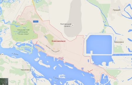 Интернет понемногу переименовывает Комсомольск в Горишни Плавни