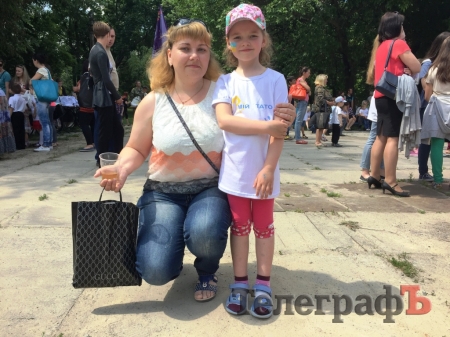 "Мой папа служит в Луганской области и защищает всю Украину" - маленькая кременчужанка