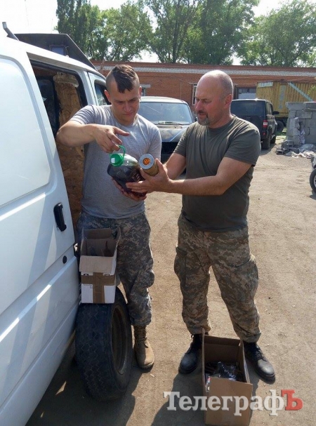 Кременчужанам, які боронять Авдіївку під обстрілами, передали допомогу