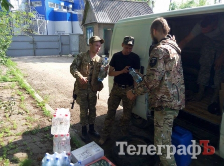 Кременчужанам, які боронять Авдіївку під обстрілами, передали допомогу