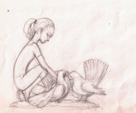 Каким будет памятник голубям в Кременчуге - выбирайте!