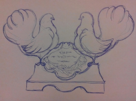 Каким будет памятник голубям в Кременчуге - выбирайте!