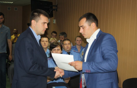 Дільничні інспектори поліції святкують профсійне свято Дільничні інспектори поліції святкують профсійне свято