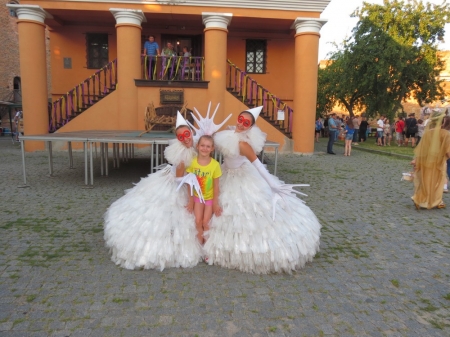 Кременчужани провели ніч у вогняному Луцькому замку