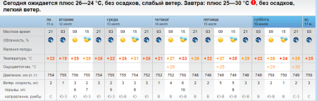 Самый точный прогнозЪ: в Кременчуг вернётся жара до +34С