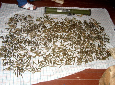 На Полтавщине полиция ехала усмирять мужа-дебошира, а нашла гранатомёт