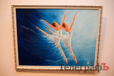 Живопис як антидепресант продемонструвала кременчужанам художниця Наталія Вишинська