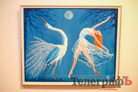 Живопис як антидепресант продемонструвала кременчужанам художниця Наталія Вишинська