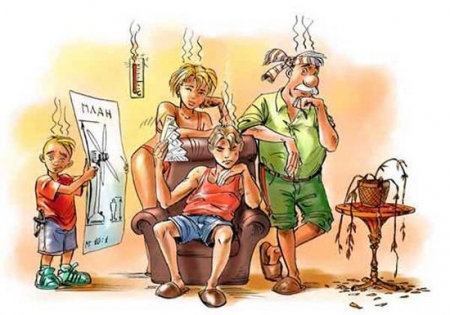 Вже завтра кременечужан очікує похолодання та грозовий дощ