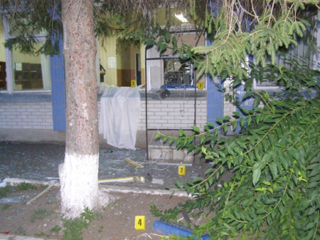 На Полтавщине с помощью газа взорвали банкомат в здании сельсовета