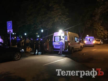 В Кременчуге копы прервали самосуд