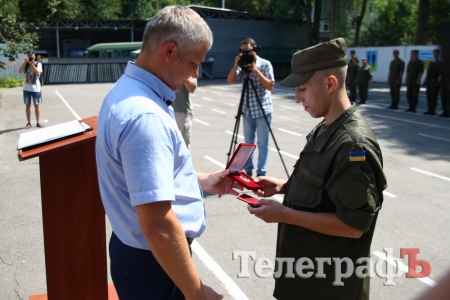 35 новобранців поповнили лави Національної гвардії у Кременчуці
