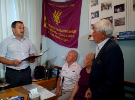 Кременчужанин Володимир Кушниренко, колишній в'язень «Освенцима», відсвяткував свій 90-й ювілей