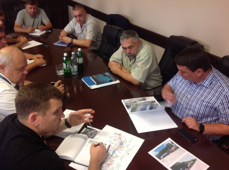 Ремонт трассы Полтава-Кременчуг остановили из-за форсмажора