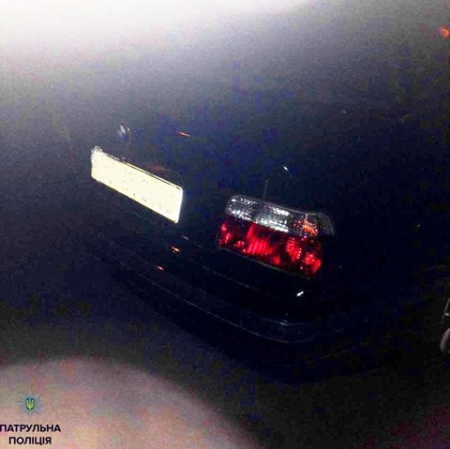 Кременчугские патрульные задержали BMW, который был в розыске 2 года