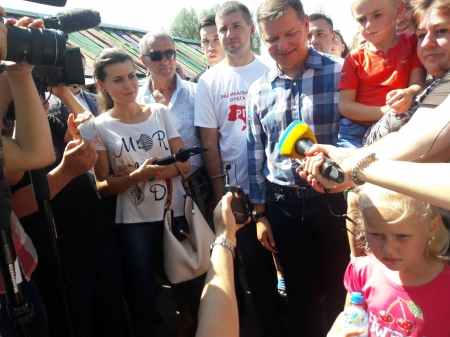 Олег Ляшко та кременчуцькі депутати відвідали Сорочинський ярмарок