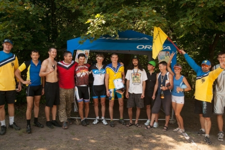 В Кременчуге определили победителя 3-го этапа чемпионата города по горному велосипеду