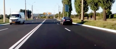 «Как в Европе, правда, горбатенькая», – кременчужанин протестировал дорогу на Молодёжный