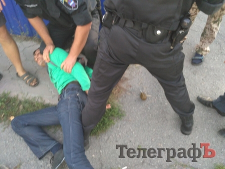 Под Кременчугом граждане ловили бывшего заключенного с гранатой