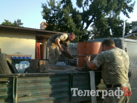 Броньований ЗІЛ від кременчужан передали батальйону «Київська Русь»