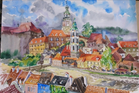 16 вересня. Свої роботи Кременчуку представить художниця Оксана Бойко