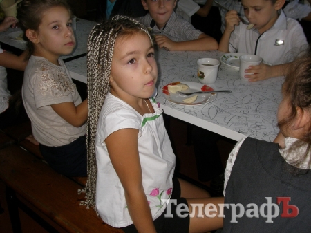 Чем кормят кременчугских школьников на 8 гривен