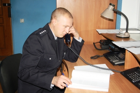 В дежурных частях Кременчугского отдела полиции правоохранители надели новую форму