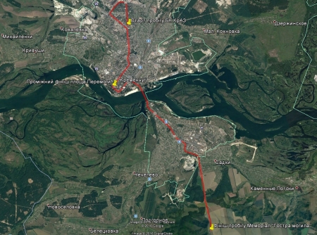 Близько 1000 велосипедистів проїхались Кременчуком