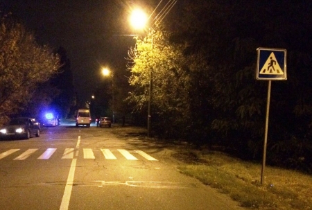 В Кременчуге на Реевке перевернулся автомобиль: водитель объезжала кошку