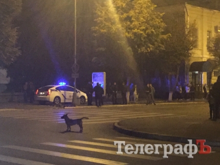 В Кременчуге водитель на Hummer пытался уйти от полицейской погони