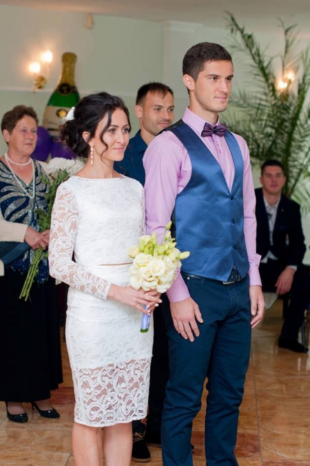 Мінус один холостяк: 23 вересня одружився нападник ФК «Кремінь» Роман Кунєв