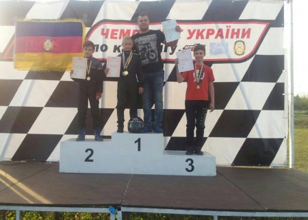 Кременчужанин Ілля Круглов привіз «бронзу» Чемпіонату України з картингу серед учнів