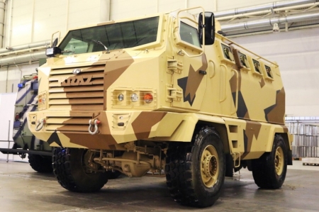 КрАЗ «засветил» безрамный бронеавтомобиль Hulk