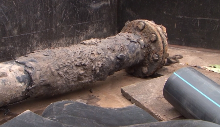 В Кременчуге заменят полтора километра ржавых водопроводных труб