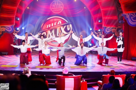 Кременчугская команда КВН «Лукас» выбила «Воробушек» в «Лиге смеха»