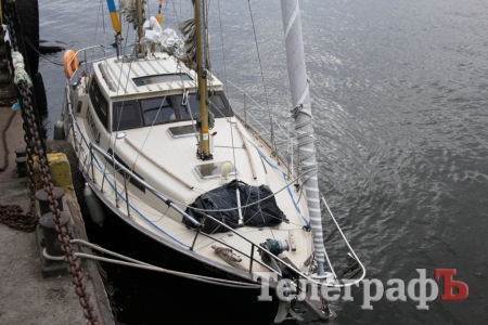 На яхте через Антарктиду: Кременчуг посетили уникальные путешественники