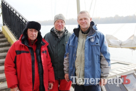 На яхте через Антарктиду: Кременчуг посетили уникальные путешественники