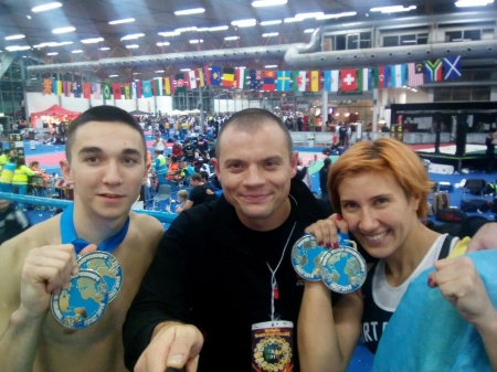 Аліса Бажукова та Максим Клад - чемпіони світу з кікбоксингу