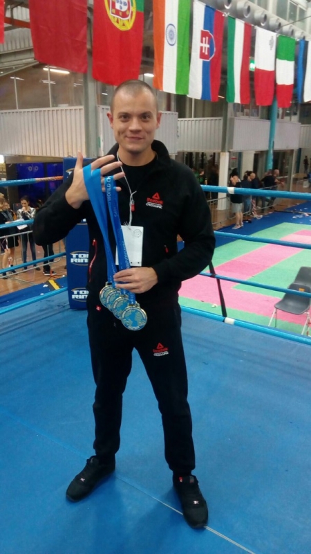 Аліса Бажукова та Максим Клад - чемпіони світу з кікбоксингу