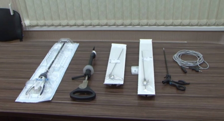 В онкодиспансер передали обладнання для лапароскопічних операцій