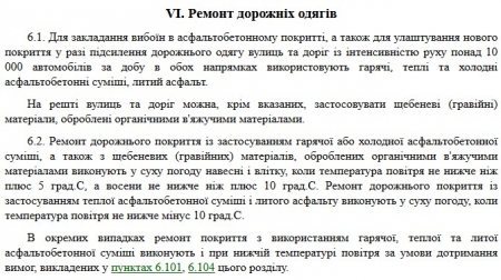 Температура позволяет укладывать в Кременчуге асфальт, – начальник УЖКХ